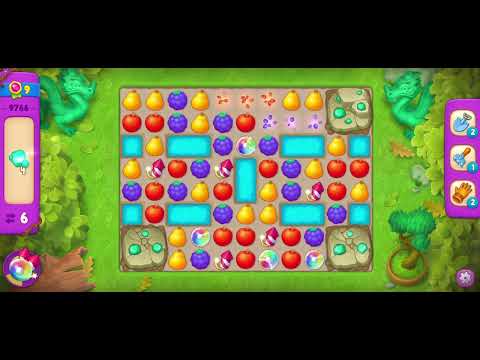 Super Hard Level 9766 ▪︎ beat level in the last move ▪︎ no hacks, real play ☆ Gardenscapes by Anne