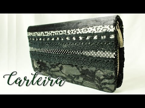 Artesanato passo a passo: Customização de carteira💲💲💲(Economize)