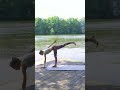Sexy Yoga In Pantyhose Yoga Flow Flexibility Middle Stretch Sexy Stretching In Pantyhose Shorts