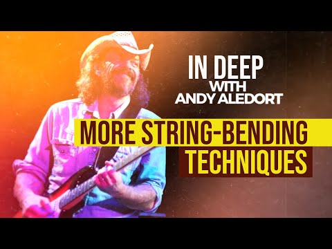 More string-bending techniques in E Dorian - with Andy Aledort
