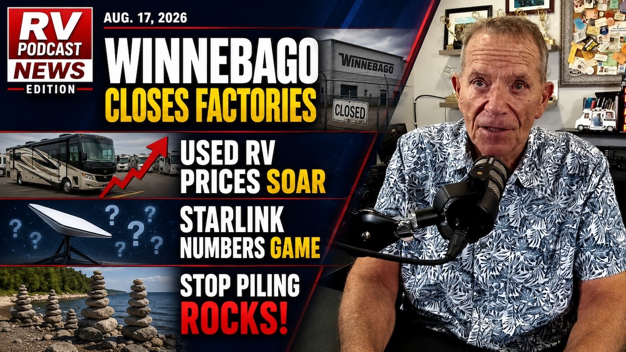 Winnebago Shuts Two Plants: The RV Industry Is Deep in the Woods
