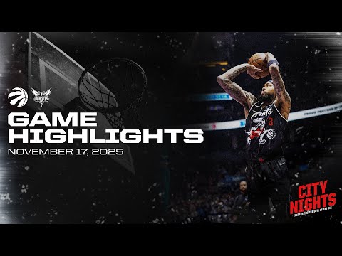 Raptors vs Hornets Game Highlights | - November 17, 2025