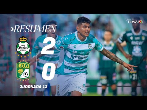 Summary Santos Laguna vs León Round 13