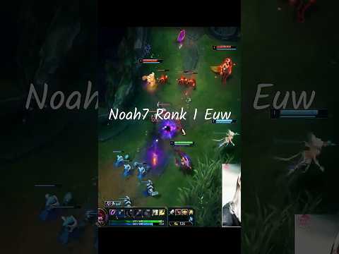 Noah7 Rank 1 Euw - League of Legends #shorts