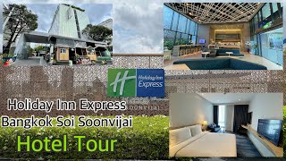 Holiday Inn Express Bangkok Soi Soonvijai || Hotel Tour near Bangkok Hospital