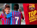 AMAZING GOALS FROM FC BARCELONA'S ACADEMY (October 2021) ⚽??