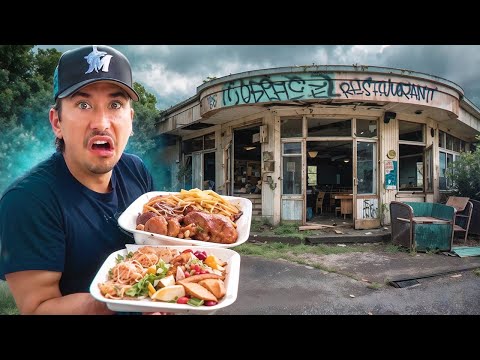 Eating at SKETCHY Restaurants For 24 Hours... (South Florida)
