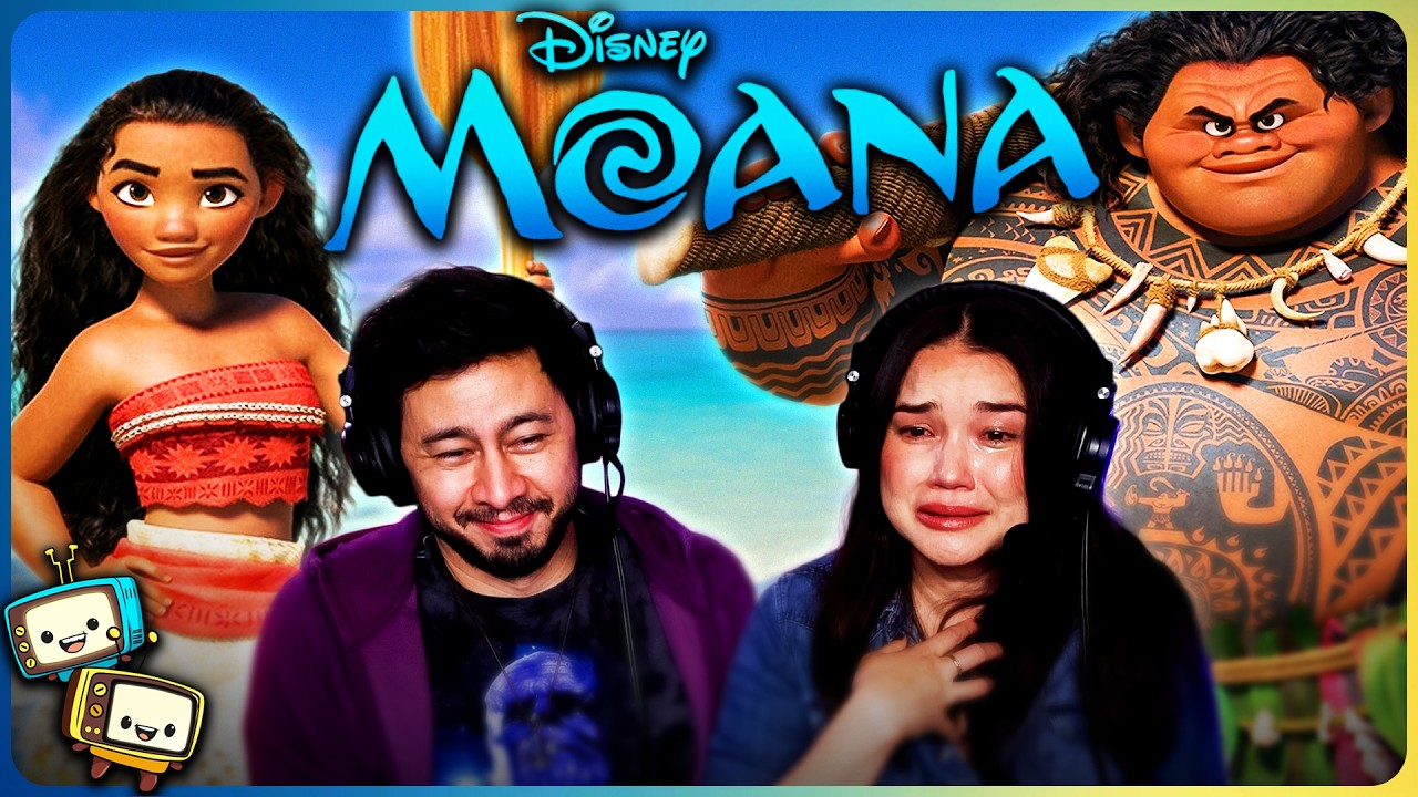 MOANA (2016) Movie Reaction! | Disney | Auli'i Cravalho | Dwayne Johnson w/ Jaby Koay