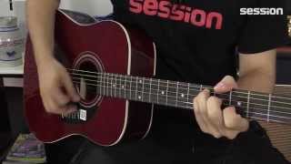 Video thumbnail for EPIPHONE DR-100 Westerngitarren by session