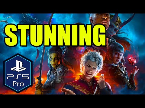 STUNNING Baldur's Gate 3 PS5 Pro Gameplay Review [Enhanced]