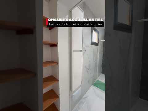 Visite vidéo — Appartement meublé 2 chambres avec piscine & terrasse à Mermoz