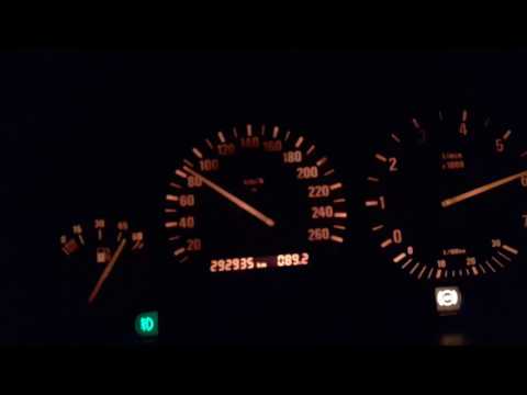 BMW E36 325i Top Speed 0 - 240km/h