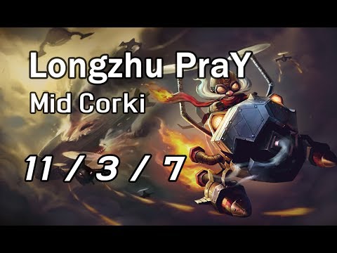 Longzhu PraY Mid Corki 11/3/7 vs Galio
