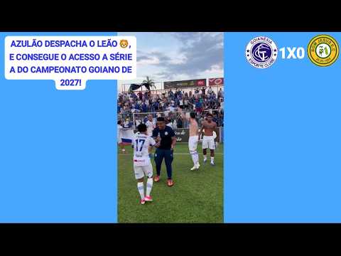 Goianésia 1X0 Bom Jesus - Campeonato Goiano Divisão de Acesso 2026 | 18° Rodada.