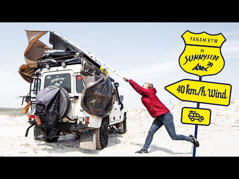 Dachzelt Camping bei starkem Wind? Tipps & Tricks | S4 • E26