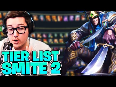TIER LIST UPDATED - SMITE 2