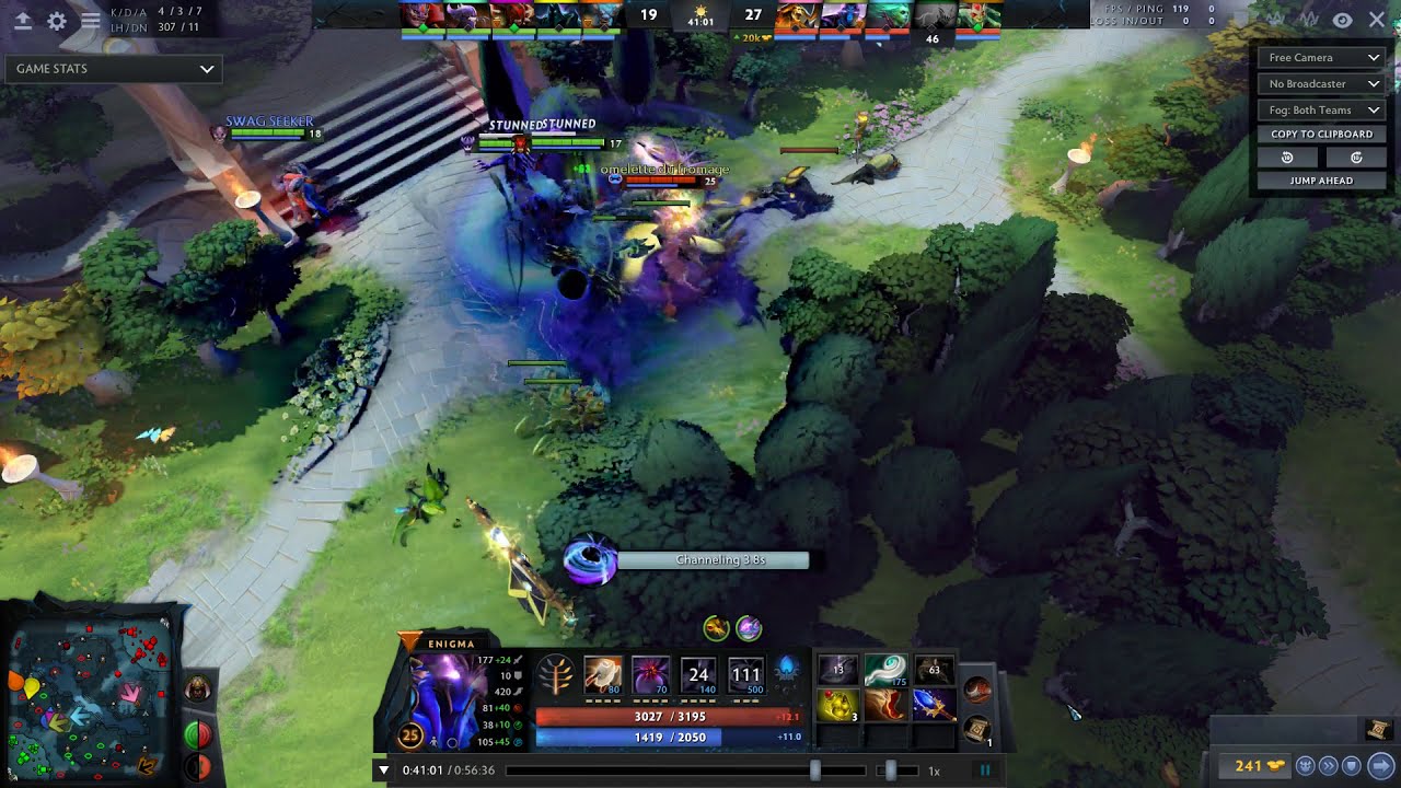 Daily Dota 2 moments on Reddit - Fight coming soon and you have a channeled skill