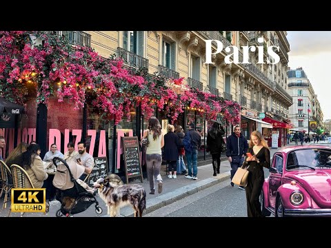 2 March 2026 PARIS 🇫🇷 FRANCE 4K HDR WALK CITY WALK TOUR STREET WALK TOUR BEAUTIFUL PARIS WALK 