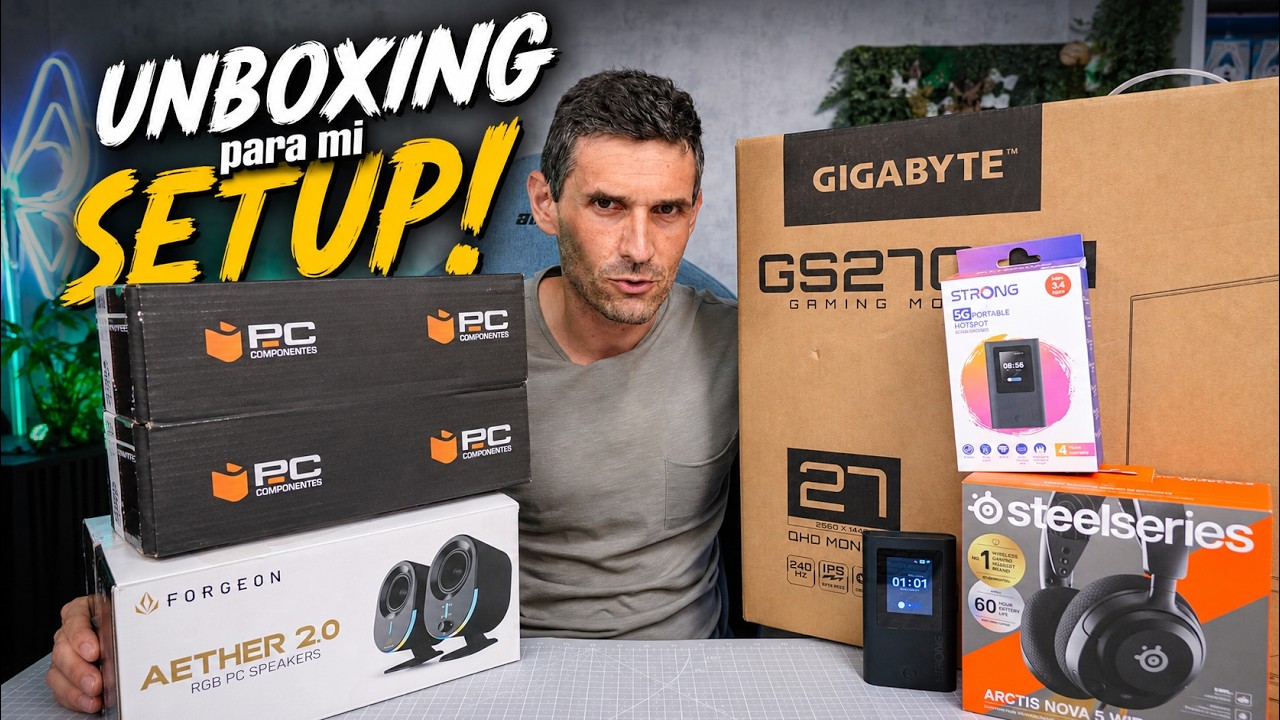 Mini Unboxing a lo Bestia ¡LOS 4 Gadgets BARATOS para Mejorar tu Setup!