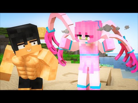 POLICE ZOMBIE VS AARON APHMAU [LOVE CURSE] - Minecraft Animation
