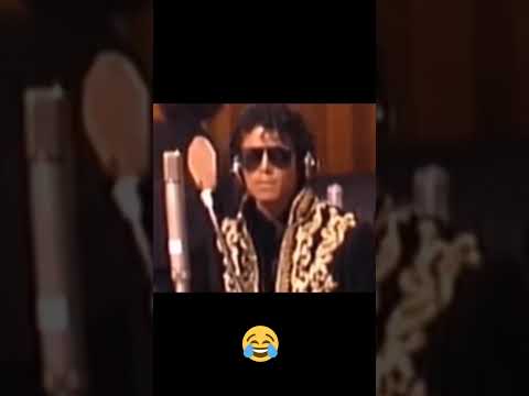 Michael Jackson's hilarious reaction while he was recording the song "We Are The World" 😂