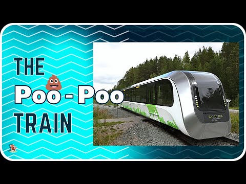 New sustainable UK train powered by HUMAN WASTE !!