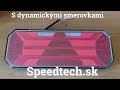 Združené LED svetlo 12V / 24V - ľavé s dynamickými smerovkami ECER (131x350x35mm) - Video Youtube