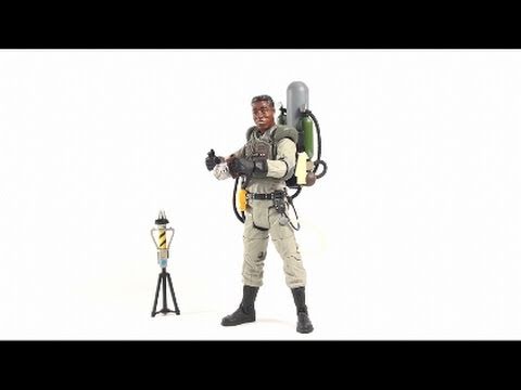 Video review of the new mattycollector.com Ghostbusters Slime Blower Winston figure