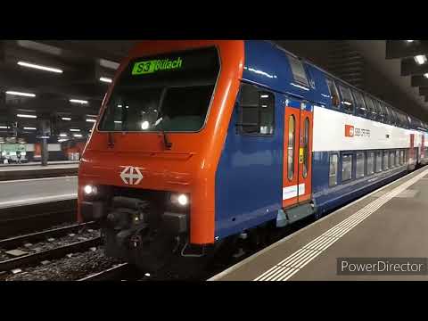 Zürich S-Bahn (S3) Zürich HB-Hardbrücke-Oerlikon Ridealong