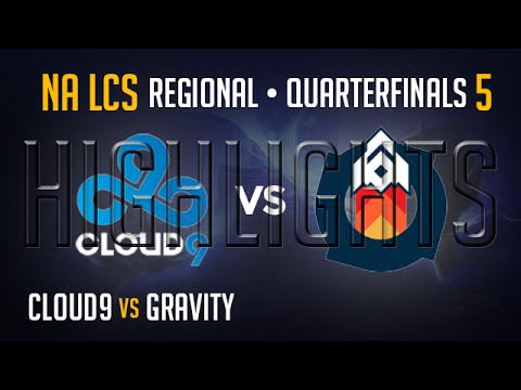 Cloud 9 vs Gravity Game 5 HIGHLIGHTS | Quarter-final NA LCS Regional Qualifier S5 C9 vs GV