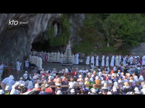 Messe de 10h à Lourdes du 21 août 2023