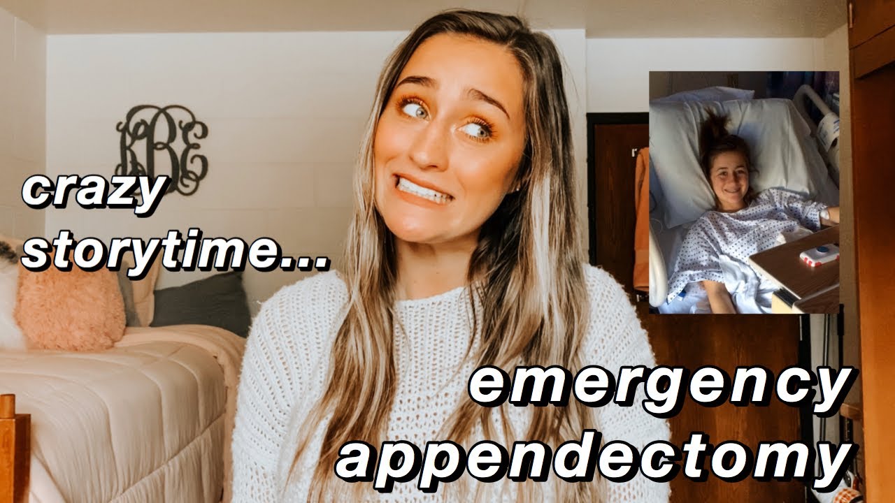 i had an emergency appendectomy... STORYTIME