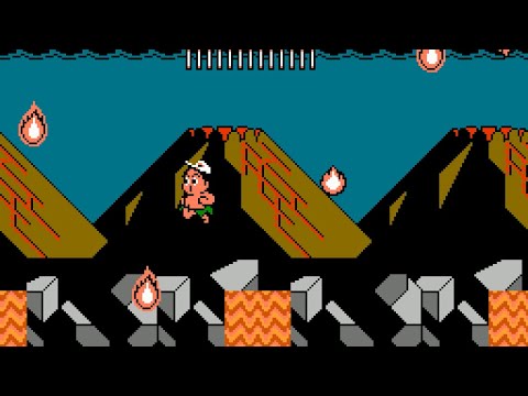 Adventure Island III - Final Stage "Dual Eruption" (No Equipment Play)