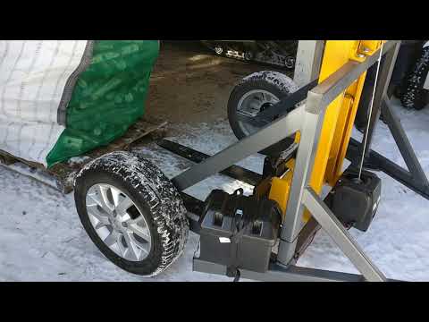 Pallet mover for ATV