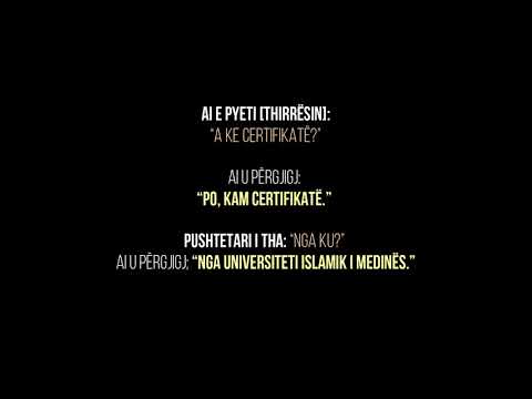 Studenti Selefi dhe Sufistat Alameh - Xhami