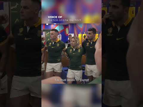 The Man Who Inspired A Team To Win The World Cup - Springboks Rugby #leadership