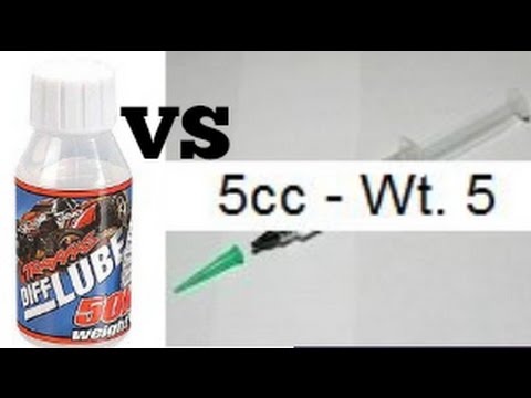Is there a difference between Traxxas 50k and Cubicle Weight 5?