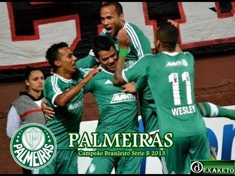 Palmeiras Campeão Brasileiro 2013 Série B - Esporte Espetacular 17/11/2013
