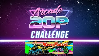 Arcade 20p Challenge - Moon Patrol