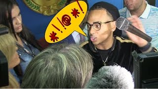 Ozuna da Boche a periodista por preguntas malintencionadas