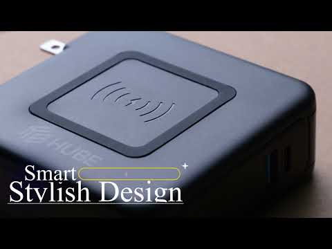 Hube is introducing ultra-fast premium quality in-built wall charging wireless power bank.