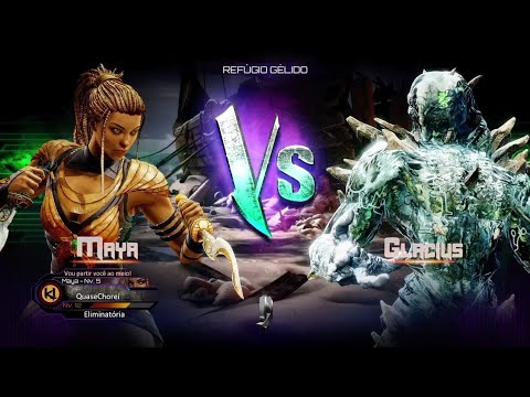 Maya vs Glacius (Hardest AI) - Killer Instinct