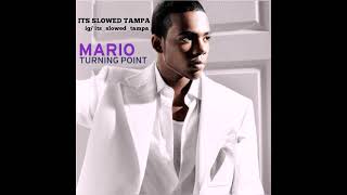 Mario - Couldnt Say No #slowed