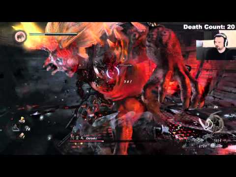 Nioh Alpha Demo playthrough pt10 - The REAL First Boss: Onryoki