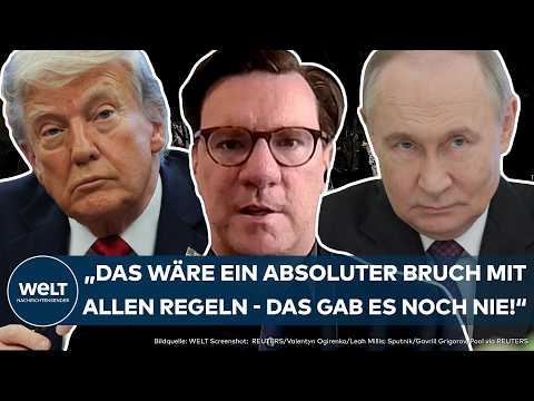 UKRAINE-KRIEG: "Gab es noch nie" Schock-Plan! Brechen Trump und Putin jetzt unsere Werteordnung auf?