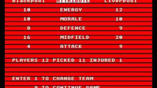 REVIEW OF FOOTBALL MANAGER (ACORN ELECTRON, ADDICTIVE GAMES, 1983)