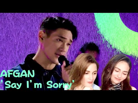 First time watching/REAKSI to Afghan’s “SAY IM SORRY” || wonderful! We love AFGAN! 💕💕💕
