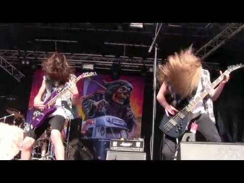 Lost Society - Diary of a Thrashman + Bitch, Out' My Way @ Sauna Open Air 8.6.2013 HD
