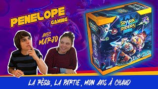 [  SPARK RIDERS 3000 ] - La règle, la partie, mon avis! - le nouveau jeu d'Arkada studio !