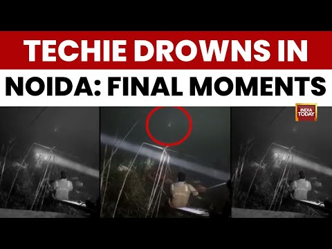 Caught on Camera: Noida Techie’s Final Moments Before Drowning | Yuvraj Mehta's Final Moments